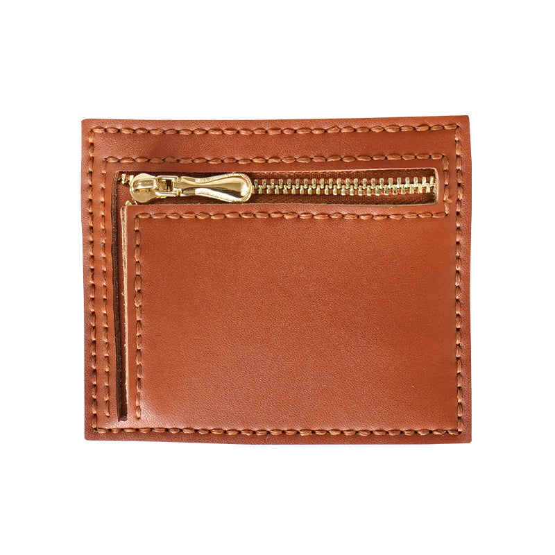 DIY Leather Wallet Kit – Handmade Cowhide Bifold Wallet Craft Set for Beginners with Video Tutorial (Compact Card & Cash Holder)
