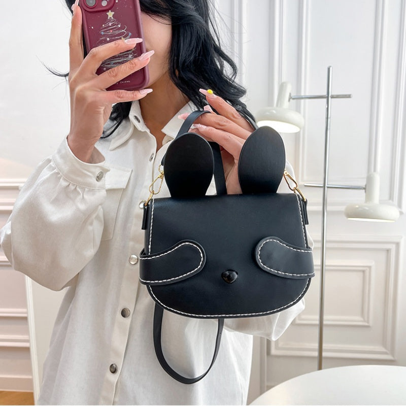 DIY PU Leather Crossbody Bag Kit for Beginners – Handmade Shoulder Purse Sewing Kit with Pre-Cut Pieces & Video Tutorial