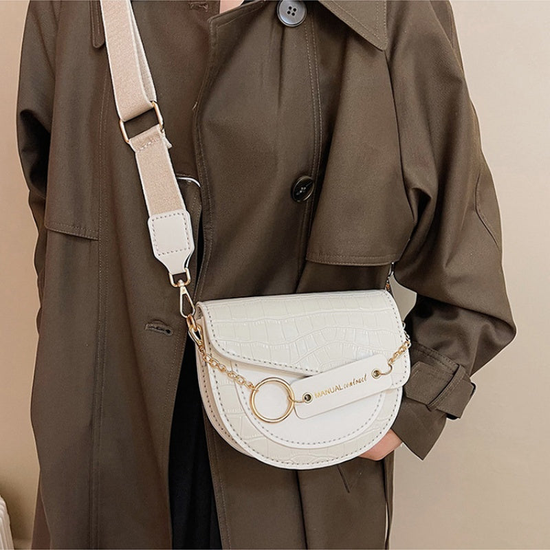 DIY PU Leather Shoulder Bag Kit for Beginners – Pre-Cut & Pre-Punched Crossbody Purse with Video Tutorial