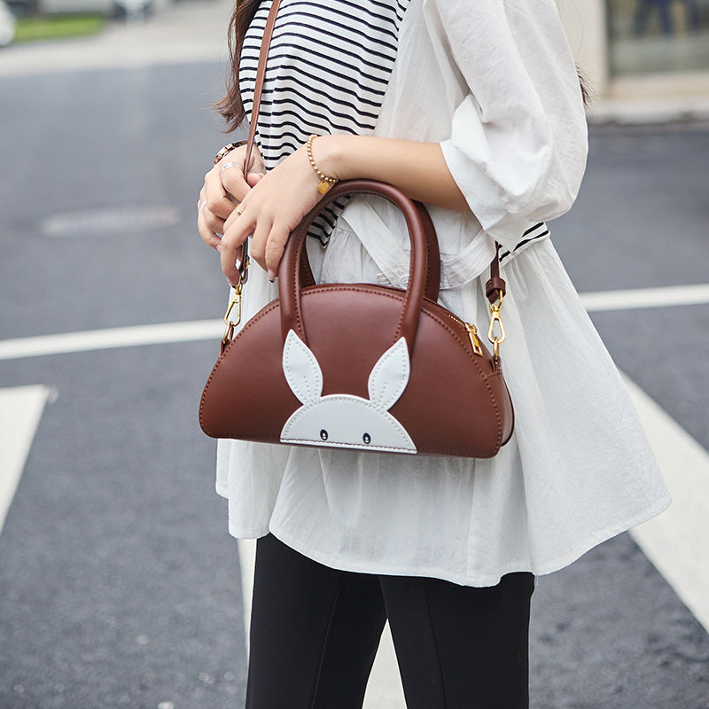 DIY Leather Handbag Kit | Beginner-Friendly Cowhide Crossbody & Handheld Craft Set with Video Tutorial