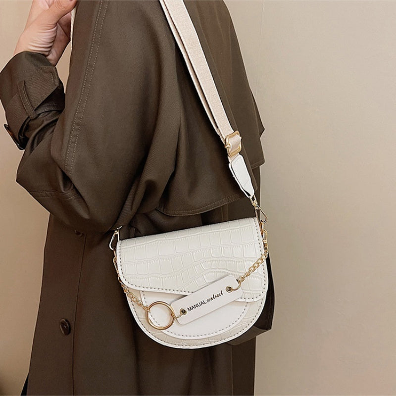 DIY PU Leather Shoulder Bag Kit for Beginners – Pre-Cut & Pre-Punched Crossbody Purse with Video Tutorial