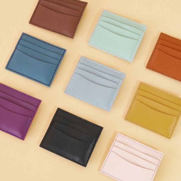 DIY Leather Wallet Kit – Handmade Cowhide Bifold Wallet Craft Set for Beginners with Video Tutorial (Compact Card & Cash Holder)
