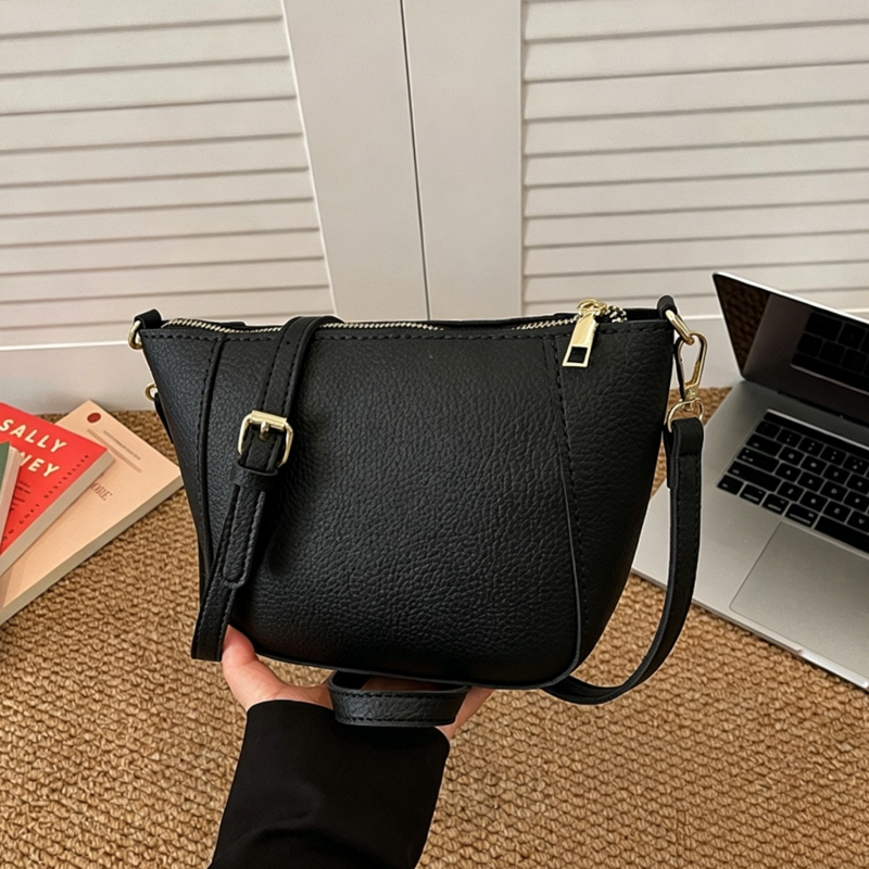 DIY PU Leather Handbag Kit for Beginners | Handmade Crossbody & Shoulder Bag Craft Set with Video Tutorial | Pre-Cut & Pre-Punched Sewing Kit