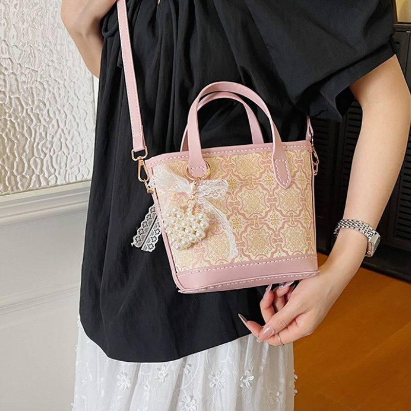DIY PU Leather Tote Bag Kit | Beginner-Friendly Commuter Shoulder Handbag Craft Set with Video Tutorial