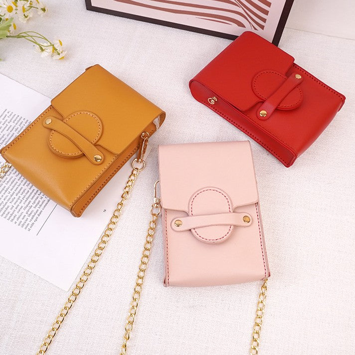 DIY Genuine Leather Coin Purse Kit for Beginners – Handmade Phone Pouch & Small Wallet Sewing Kit with Pre-Cut Cowhide Leather