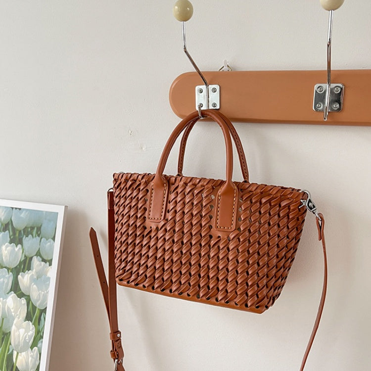 DIY Handmade PU Leather Tote Bag Kit for Beginners | Easy Sewing Crossbody Shoulder Handbag with Video Tutorial Gift Set