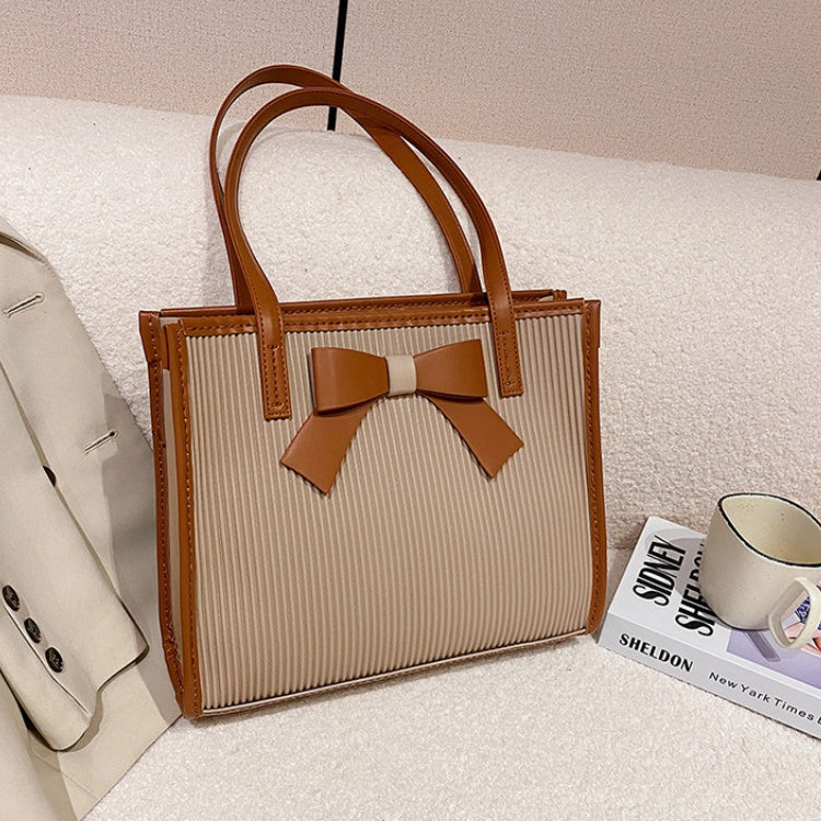 DIY Large PU Leather Handbag Kit for Beginners – Handmade Shoulder Tote Sewing Kit with Video Tutorial & Complete Materials