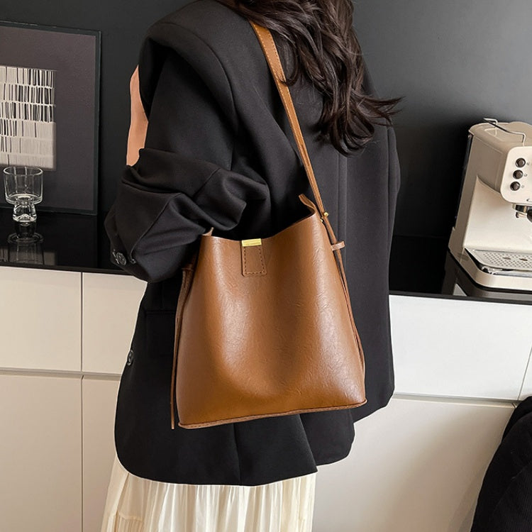 DIY PU Leather Shoulder Bag Kit – Beginner-Friendly Handmade Crossbody Bag Set with Pre-Cut Materials & Video Tutorial