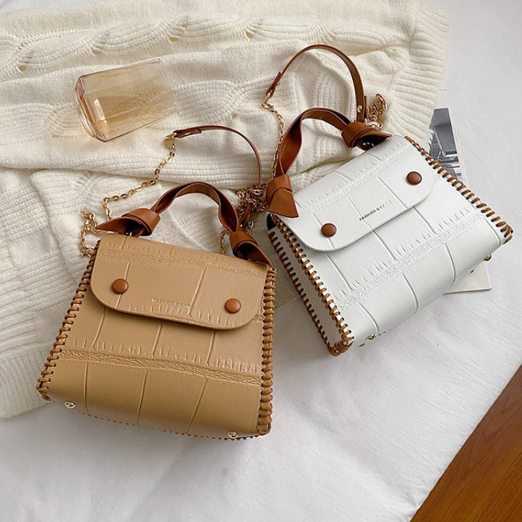 DIY PU Leather Handbag Kit – Beginner-Friendly Handmade Tote Bag Craft Set with Video Tutorial (A/B Styles, Adjustable Strap, Multiple Colors)