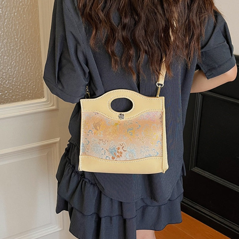 DIY PU Leather Shoulder Bag Kit | Beginner-Friendly Crossbody Handbag Craft Set with Video Tutorial
