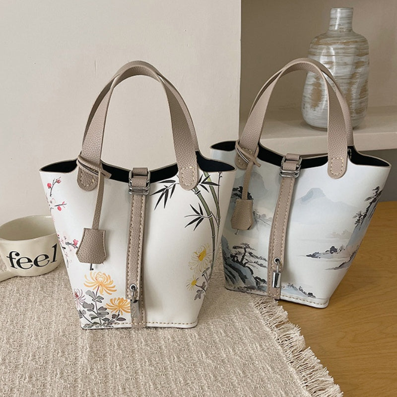 DIY PU Leather Handbag Kit for Beginners | Complete Handmade Tote Bag Sewing Craft Kit with Video Tutorial