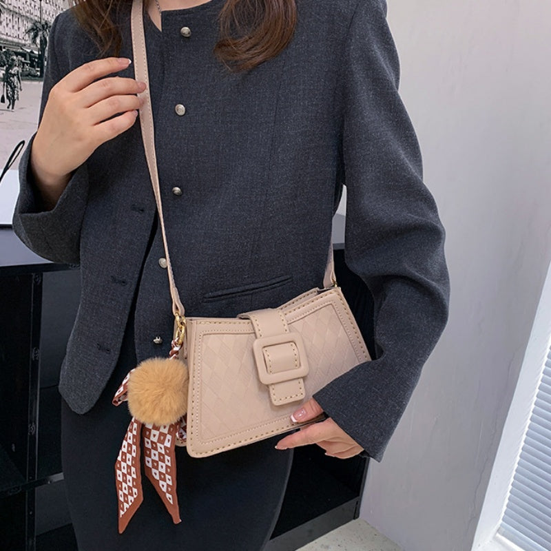 DIY Handmade PU Leather Handbag Kit – Beginner-Friendly Craft Set with Pre-Cut Materials &amp; Video Tutorial | Compact Crossbody &amp; Top Handle Bag