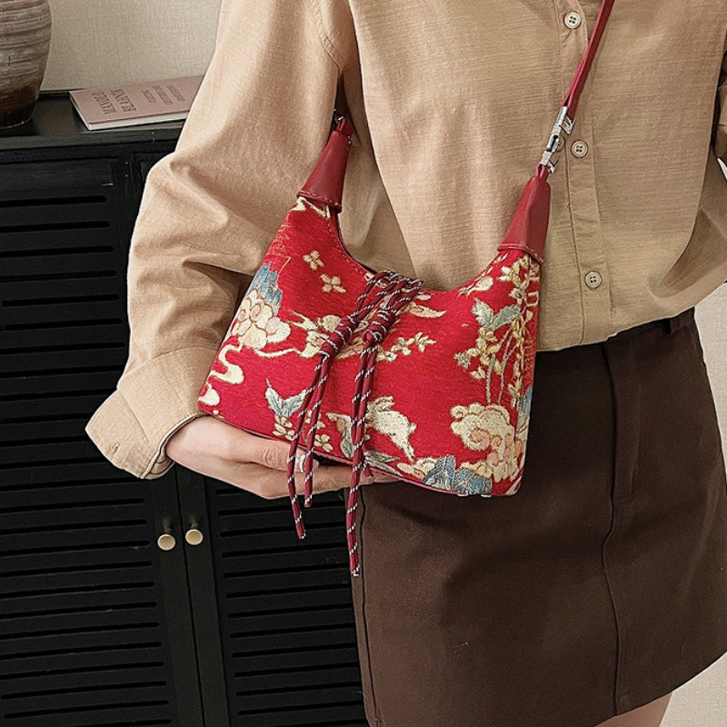 DIY PU Leather Handbag Kit for Beginners – Pre-Cut Sewing Craft Set with Video Tutorial, Elegant Mini Tote Bag Handmade Gift Kit