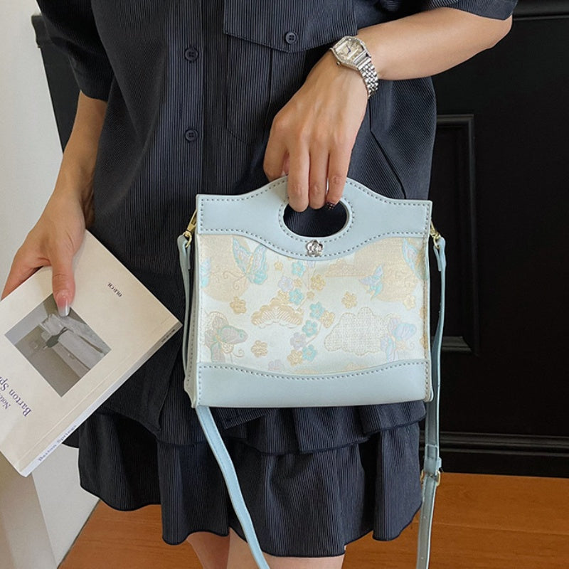 DIY PU Leather Shoulder Bag Kit | Beginner-Friendly Crossbody Handbag Craft Set with Video Tutorial