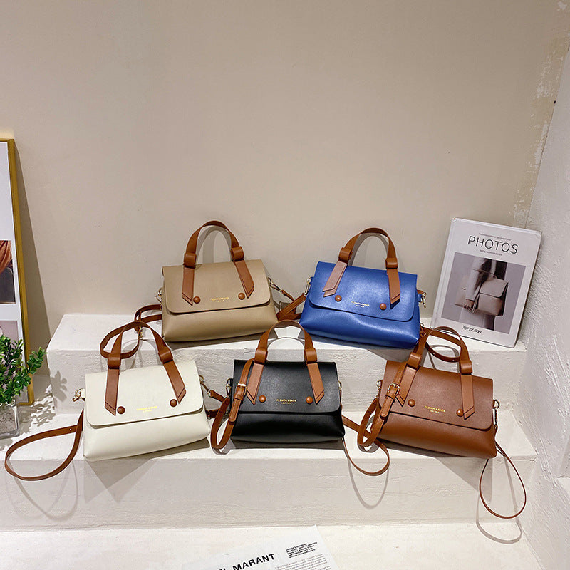 DIY Handmade PU Leather Handbag Kit – Beginner-Friendly Sewing Set with Pre-Cut Materials & Video Tutorial | Adjustable Shoulder & Crossbody Bag