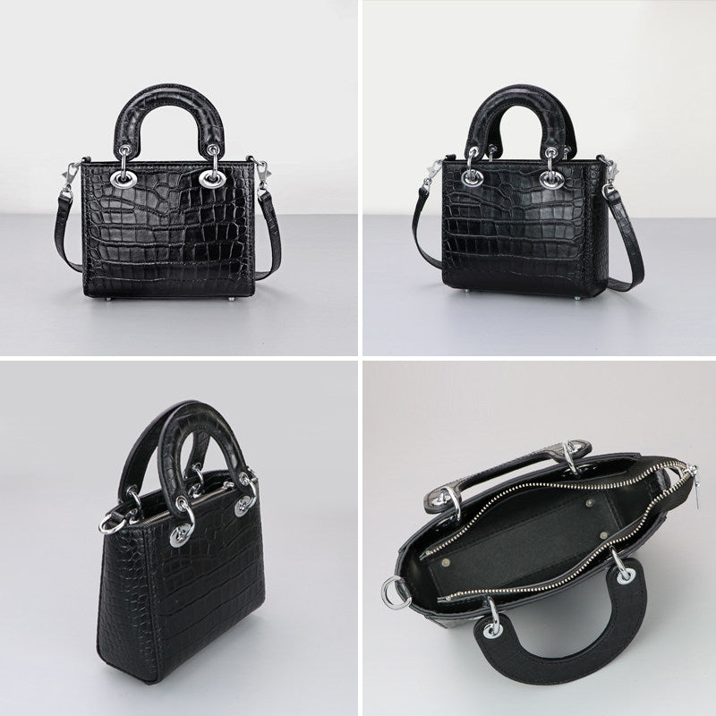 DIY Women's Leather Handbag Kit – Full-Grain Leather Crossbody & Shoulder Bag Making Kit