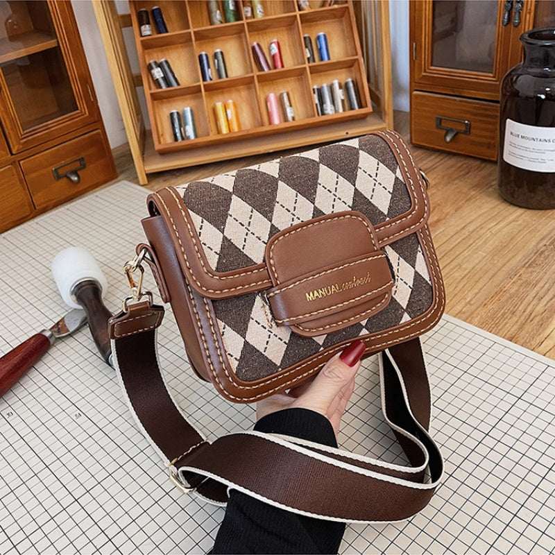 DIY PU Leather Crossbody Bag Kit for Beginners | Handmade Shoulder Purse Sewing Kit with Video Tutorial