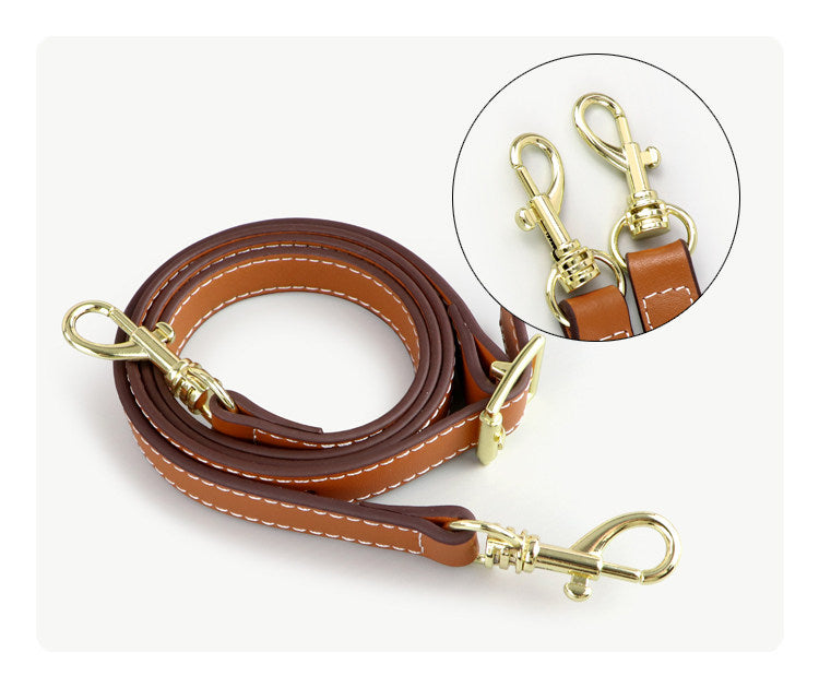DIY Leather Crossbody Bag Kit – Beginner Top-Grain Cowhide Bag Making Kit