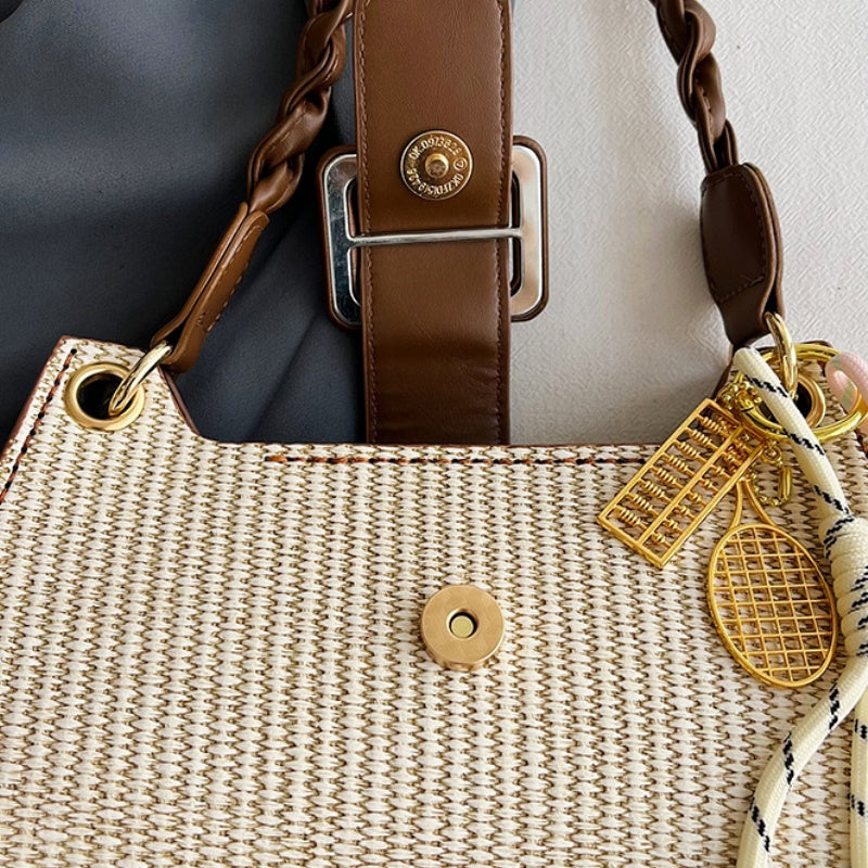 DIY Handmade PU Leather Shoulder Bag Kit – Beginner-Friendly Craft Set with Pre-Cut Materials & Step-by-Step Video Tutorial | Crossbody & Hand Carry Bag
