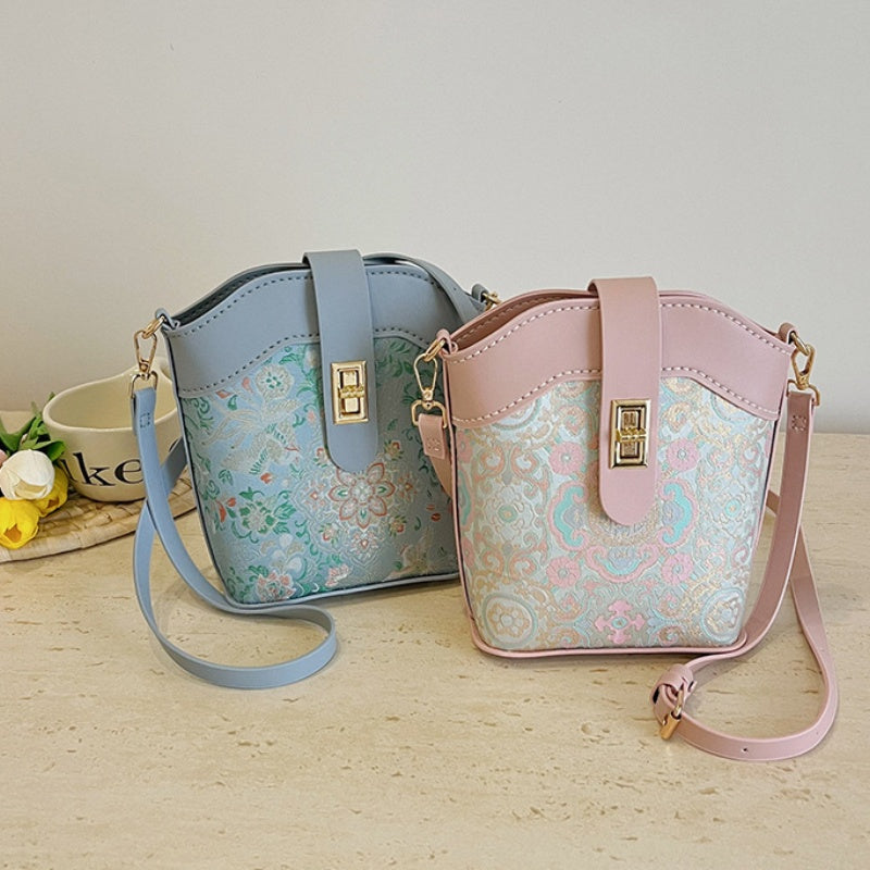 DIY PU Handbag Kit – Handmade Mini Tote Shoulder Bag Craft Set for Beginners with Video Tutorial