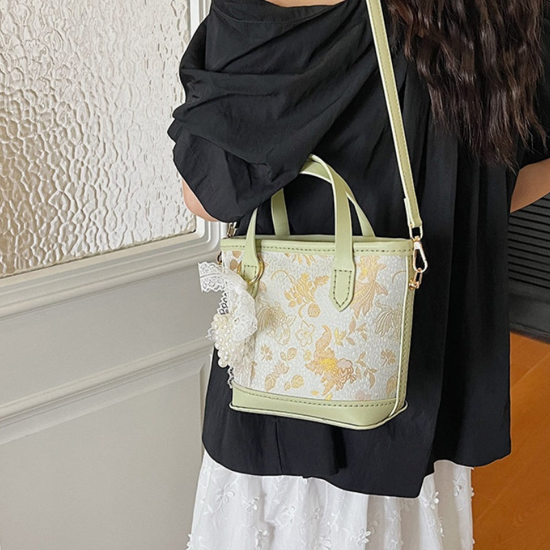 DIY PU Leather Tote Bag Kit | Beginner-Friendly Commuter Shoulder Handbag Craft Set with Video Tutorial