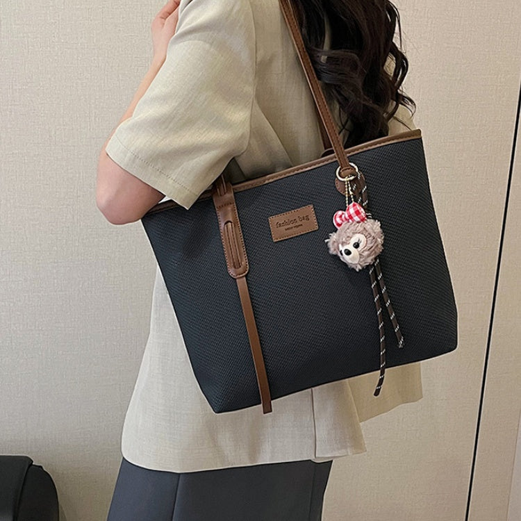 DIY Large PU Leather Tote Bag Kit for Beginners | Handmade Shoulder Handbag Sewing Kit with Video Tutorial