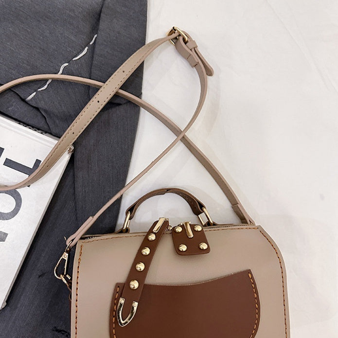 DIY PU Leather Tote Bag Kit for Beginners | Handmade Crossbody Shoulder Handbag Sewing Kit with Video Tutorial