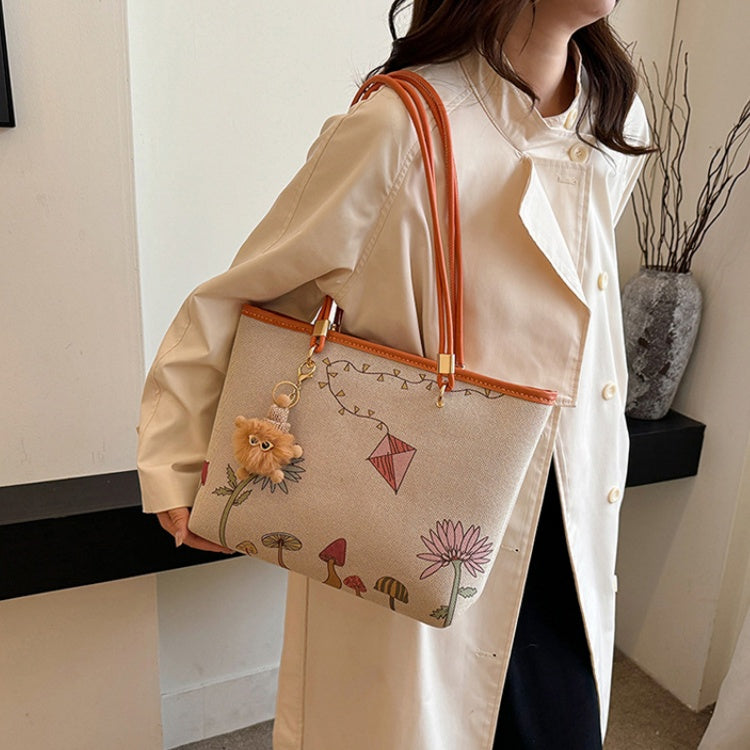 DIY Canvas Tote Bag Kit for Beginners | Handmade Shoulder Handbag Sewing Kit with Video Tutorial