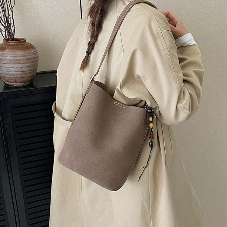 DIY Suede Tote Bag Kit for Beginners | Handmade Crossbody Shoulder Handbag Sewing Kit with Video Tutorial