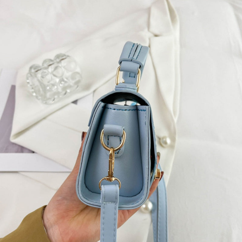 DIY PU Leather Handbag Making Kit for Beginners | Handmade Crossbody Shoulder Tote Bag Sewing Craft Set with Video Tutorial