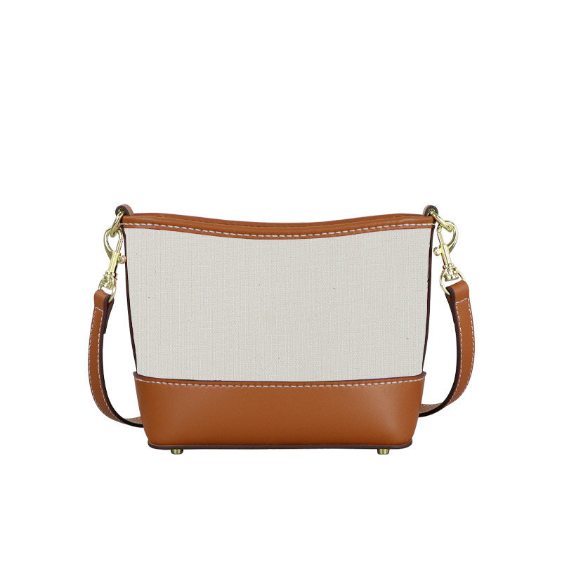 DIY Leather Crossbody Bag Kit – Beginner Top-Grain Cowhide Bag Making Kit