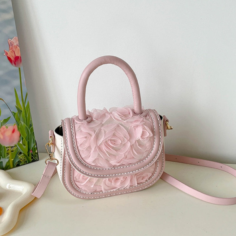 DIY PU Leather Handbag Kit for Beginners – Handmade Crossbody Shoulder Bag Sewing Kit with Pre-Cut Materials & Video Tutorial