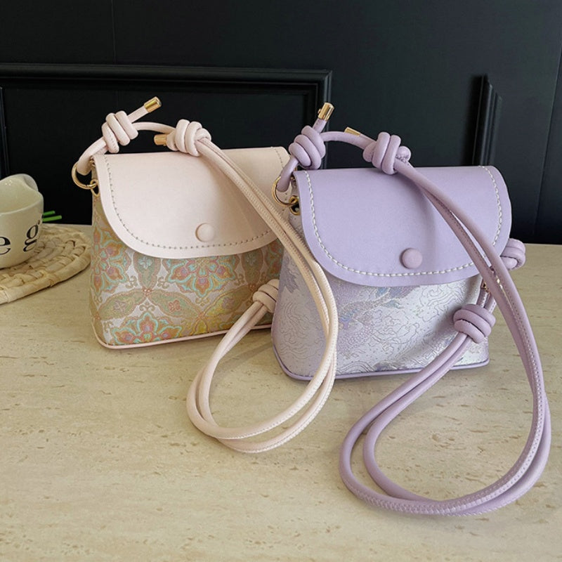 DIY PU Leather Handbag Kit | Beginner-Friendly Crossbody & Handheld Purse Craft Set with Video Tutorial
