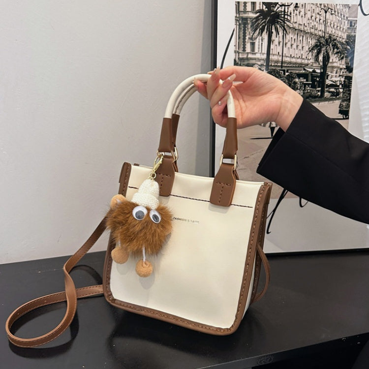 DIY PU Leather Handbag Kit for Beginners – Handmade Crossbody Tote Bag Sewing Kit with Adjustable Strap & Video Tutorial