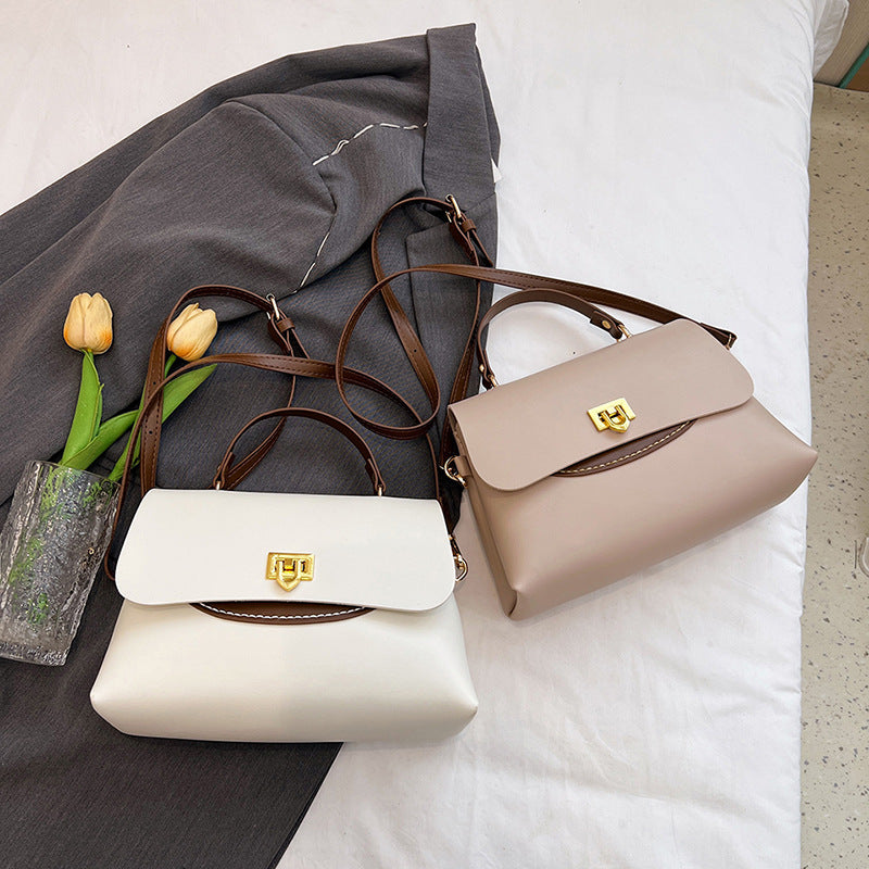 DIY PU Leather Handbag Kit for Beginners | Handmade Crossbody & Shoulder Bag Sewing Craft Set with Video Tutorial | Elegant DIY Purse Kit
