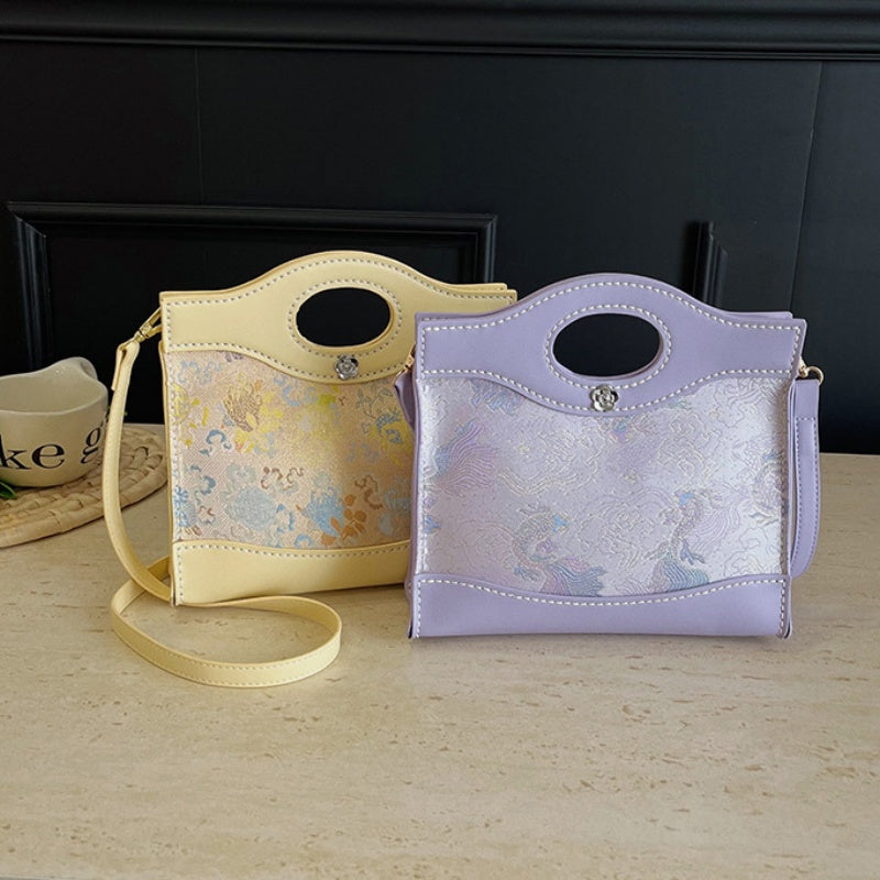 DIY PU Leather Shoulder Bag Kit | Beginner-Friendly Crossbody Handbag Craft Set with Video Tutorial