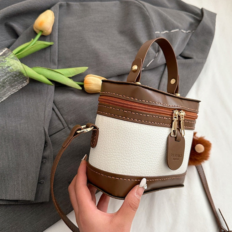 DIY PU Leather Mini Tote Bag Kit – Handmade Crossbody & Shoulder Handbag Craft Kit for Beginners with Video Tutorial