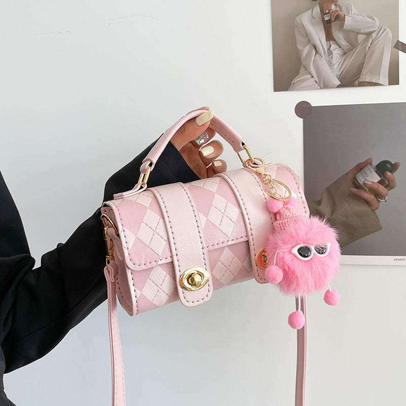 DIY PU Leather Handbag Making Kit for Beginners | Handmade Crossbody Shoulder Tote Bag Sewing Craft Set with Video Tutorial