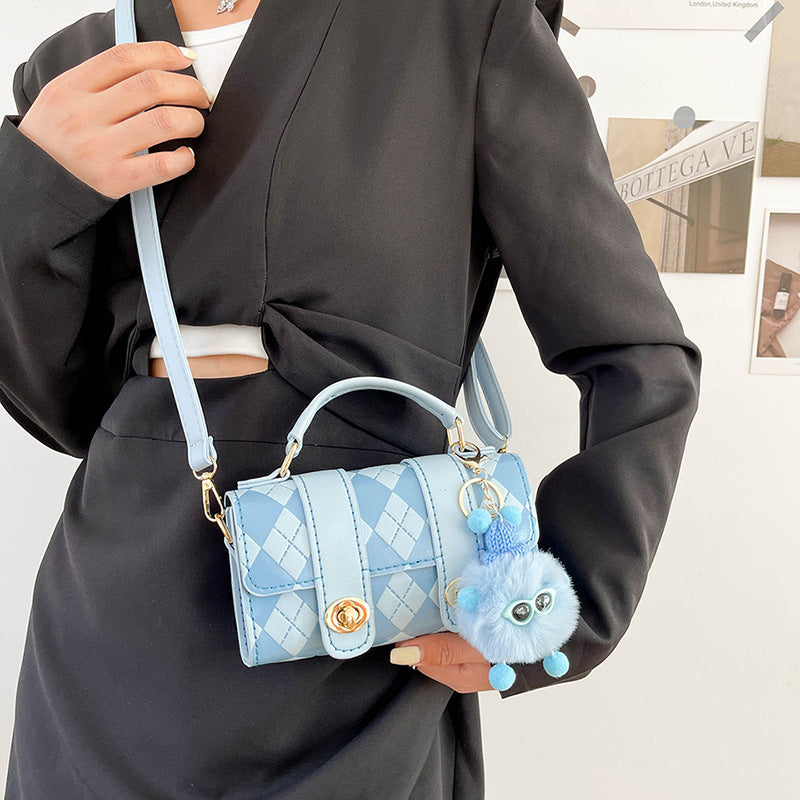 DIY PU Leather Handbag Making Kit for Beginners | Handmade Crossbody Shoulder Tote Bag Sewing Craft Set with Video Tutorial