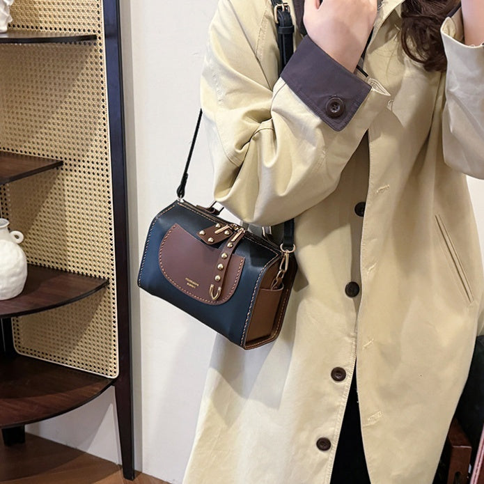 DIY PU Leather Tote Bag Kit for Beginners | Handmade Crossbody Shoulder Handbag Sewing Kit with Video Tutorial