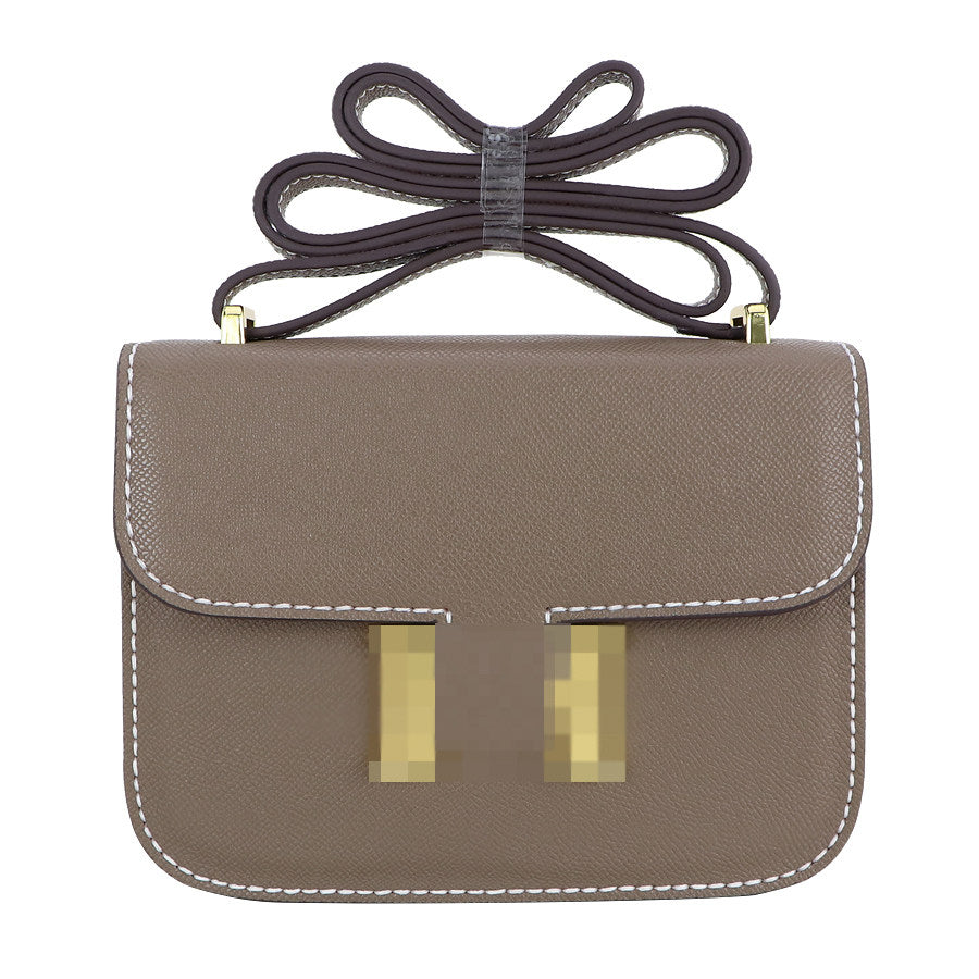 DIY Genuine Leather Crossbody Bag Kit for Beginners – Handmade Shoulder Purse Making Set with Video Tutorial & Complete Materials