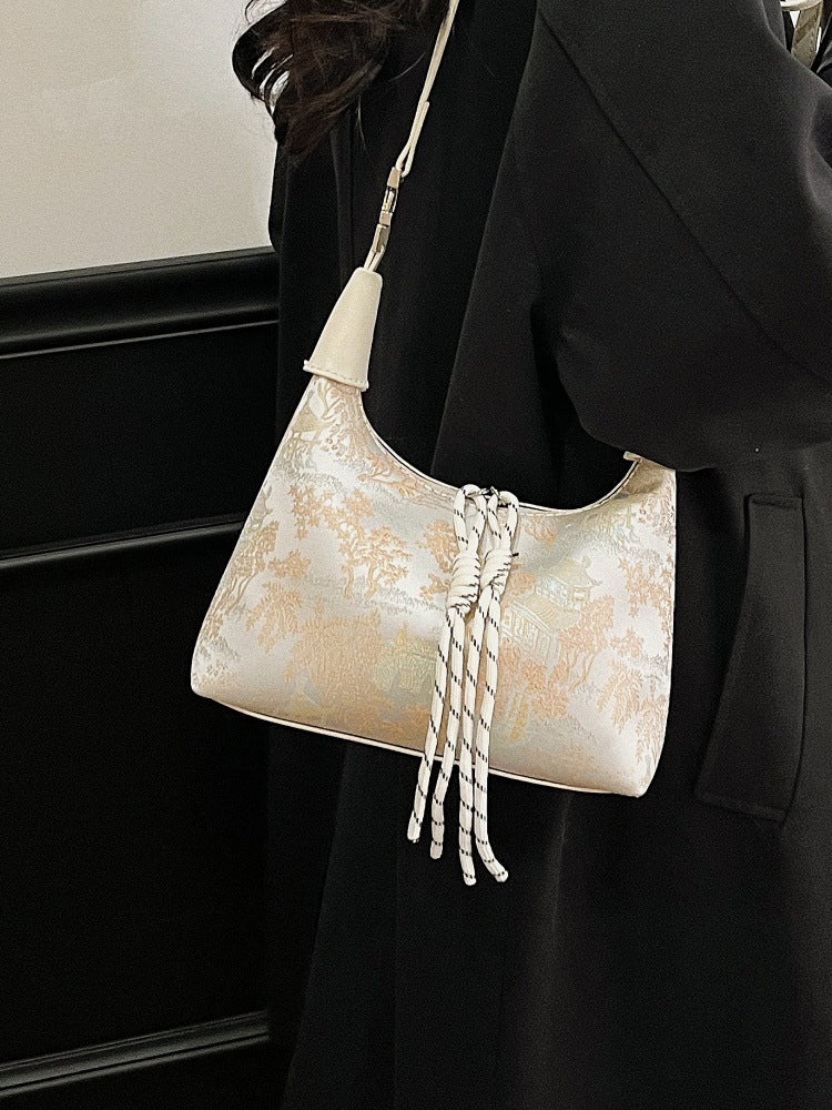 DIY PU Leather Handbag Kit for Beginners – Pre-Cut Sewing Craft Set with Video Tutorial, Elegant Mini Tote Bag Handmade Gift Kit