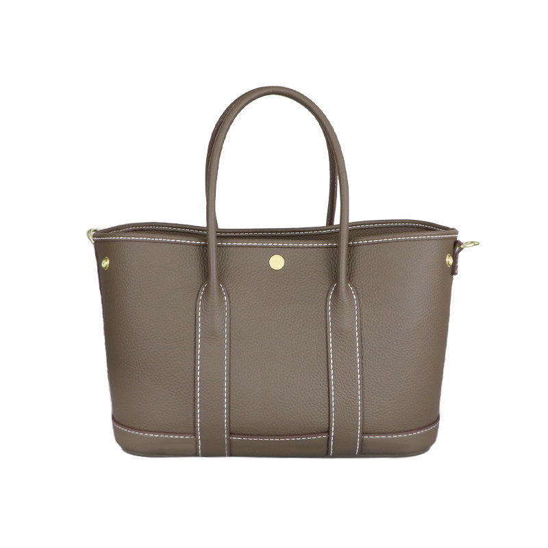 DIY Leather Handbag Kit – Beginner Top-Grain Cowhide Tote & Crossbody Bag