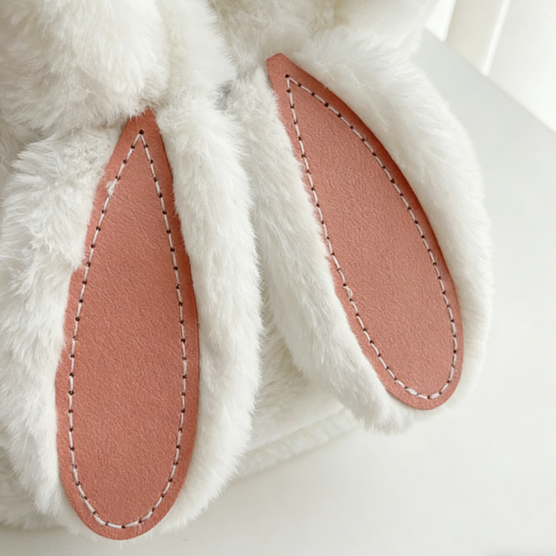 DIY Plush Shoulder Bag Kit – Handmade Fuzzy Tote Bag Craft Kit for Beginners with Video Tutorial (Soft Faux Fur Handbag)