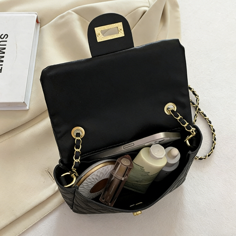 DIY PU Leather Shoulder Bag Kit – Handmade Crossbody Purse Craft Kit for Beginners with Video Tutorial (Minimalist Everyday Bag)