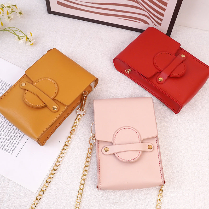 DIY Genuine Leather Coin Purse Kit for Beginners – Handmade Phone Pouch & Small Wallet Sewing Kit with Pre-Cut Cowhide Leather
