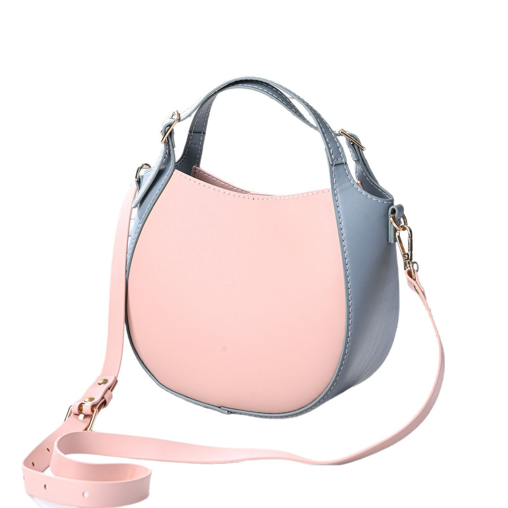 DIY Leather Bucket Bag Kit – Handmade Crossbody Shoulder Bag Craft Set for Beginners with Video Tutorial