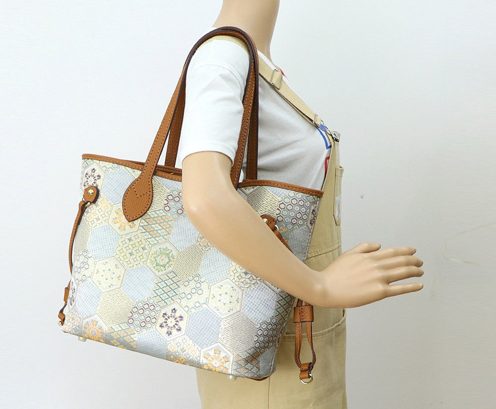 DIY Leather Tote Bag Kit – Beginner Large Cowhide Work & Shoulder Bag