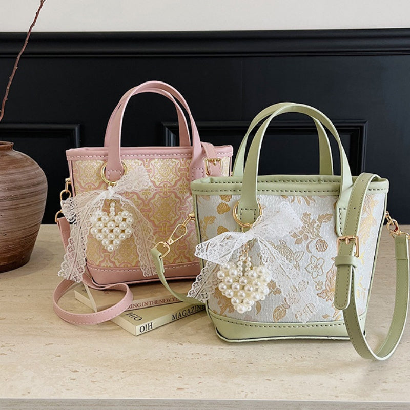 DIY PU Leather Tote Bag Kit | Beginner-Friendly Commuter Shoulder Handbag Craft Set with Video Tutorial