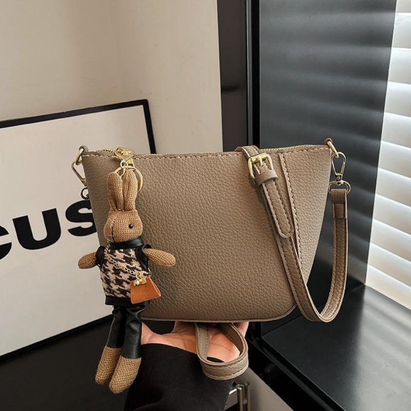 DIY PU Leather Handbag Kit for Beginners | Handmade Crossbody & Shoulder Bag Craft Set with Video Tutorial | Pre-Cut & Pre-Punched Sewing Kit
